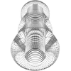 Image de Masturbateur souple transparent Tensek n°1 - 15cm