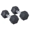 Image de Olive Haltère Rubber Hex 6kg 2 Unités