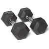 Image de Olive Haltère Rubber Hex 8kg 2 Unités 8 kg