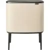 Image de Brabantia Bo Touch Bin Poubelle 3 x 11 Litres Soft Beige 20 16 08