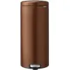 Image de Brabantia NewIcon Poubelle à Pédale 30 Litres Warm Bronze 238789