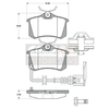 Image de Remblokkenset schijfrem CB210174 Coldax
