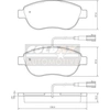 Image de Remblokkenset schijfrem CB110208 Coldax