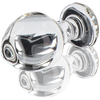 Image de Plug en verre Brilliant Star 8 x 4.5cm