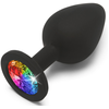 Image de Plug Bijou Rainbow M 7 x 3.5 cm