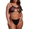 Image de Soutien-Gorge Transparent Grande Taille Bravia Noir noir XL/XXXXL