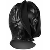 Image de Cagoule Zip-Up Bondage Noire