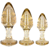 Image de Lot de 3 plugs Glitter Or