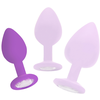 Image de Plug Diamond Regular   6.5 x 2.8 cm Violet violet