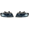 Image de Set koplampen DRL-Look passend voor Audi A4 8E/B6 2001-2004 - Zwart DLAUK11J AutoStyle