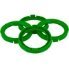 Image de TPI Centreerringen 67.1->59.1mm Groen 4 stuks TP671591 TPI