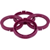 Image de TPI Centreerringen 70.1->66.1mm Paars 4 stuks TP701661 TPI