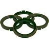 Image de TPI Centreerringen 74.1->65.1mm Olijfgroen 4 stuks TP741651 TPI