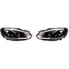 Image de Set koplampen passend voor incl. DRL Light-Bar Volkswagen Golf VI 2008-2012 - Zwart - incl. Motor DLVWK96MJ AutoStyle