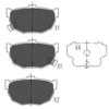 Image de Remblokken set KBP3007 Kavo parts