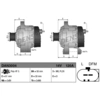 Image de Dynamo Volkswagen 120A DAN3004 Denso