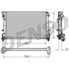 Image de Radiateur DRM09163 Denso