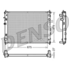 Image de Radiateur DRM36012 Denso