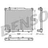 Image de Radiateur DRM47019 Denso