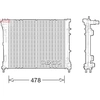 Image de Radiateur DRM09043 Denso