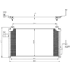 Image de Condensor airconditioning 35356 NRF