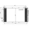 Image de Condensor airconditioning 35477 NRF