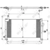 Image de Condensor airconditioning 35765 NRF