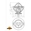 Image de Thermostaat koelvloeistof 725031 NRF