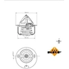 Image de Thermostaat koelvloeistof 725054 NRF