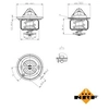 Image de Thermostaat koelvloeistof 725178 NRF