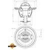 Image de Thermostaat koelvloeistof 725207 NRF