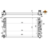 Image de Radiateur 53833A NRF
