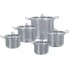 Image de BK Q-linair Master Verre Batterie de Cuisine 5 Pièces B9710.005
