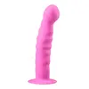 Image de Siliconen dildo met zuignap - Roze