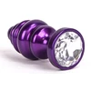 Image de Bijou Anal Alloy 6.5 x 3 cm Violet