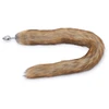 Image de Plug avec queue Fourrure 7 x 3.4cm Beige
