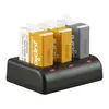 Image de Jupio Kit: Enduro Battery GoPro HERO 10/11/12 AHDBT-901 (2x) + Compact USB Triple Charger CGP1006