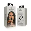 Image de Open Siliconen Ball Gag - Zwart