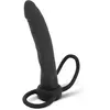 Image de Men Only - Dildo met Penisring - Zwart