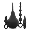 Image de Anale Plug en Douche Set - Zwart