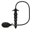 Image de Anal Collection - Opblaasbare Dildo met Pomp 20 cm - Zwart