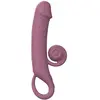 Image de Online Only - Double Lust Realistische Snail Vibrator - Paars