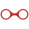 Image de EasyToys - Flexibele siliconen handboeien - Rood