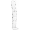 Image de Gildo - No. 34 Getextureerde Glazen Dildo - 19 cm