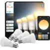 Image de Philips Hue A60 White Ambiance E27 810 lm Lot de 4