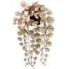 Image de Mica Decorations Plante Artificielle Ceropegia Woodii Collar De Corazones Rosa