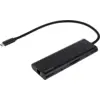 Image de BlueBuilt 8-en-1 Station d'Accueil HDMI avec USB-C Noir BBDS81B