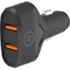 Image de BlueBuilt Chargeur de Voiture Quick Charge avec 2 Ports USB-A 18 W Noir BBAL3622