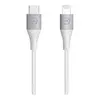 Image de BlueBuilt USB-C vers Lightning Câble 1,5 m Nylon Blanc BBCLC15