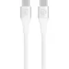 Image de BlueBuilt USB-C vers USB-C Câble 3 m Nylon Blanc BBCCC30W